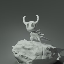 Mi Proyecto del curso: Hollow Knight. 3D, Character Design, Character Animation, 3D Modeling, Video Games, 3D Character Design, and 3D Design project by Alex Peyeleal - 02.02.2022