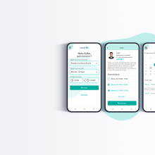 Assistme Healthcare App. Een project van UX / UI,  Br, ing en identiteit, Grafisch ontwerp y Productontwerp van Laura Guanyabens - 04.02.2022