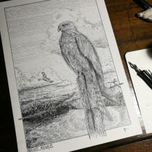My project in Dip Pen and Ink Illustration: Capturing The Natural World course. Sketching, Drawing, Artistic Drawing, Sketchbook, Ink Illustration, and Naturalistic Illustration project by Alex Harbron - 02.05.2022