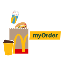 McDonald's myOrder TVC. Projekt z dziedziny Trad, c, jna ilustracja,  Animacja, Telewizja, Grafika wektorowa i Animacje 2D użytkownika Dani Montesinos - 02.08.2021