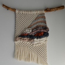 Storm. Arts, Crafts, Creativit, Macramé, Weaving, and Textile Design project by Joana Santos - 02.12.2022