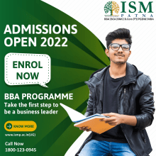 ISM Patna | Top BCA college in Patna| BBA course | BCA course. Educação projeto de seoismpatna - 13.02.2022