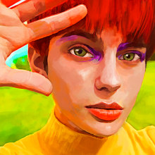 Hello color. Un proyecto de Ilustración tradicional y Pintura digital de Christina art - 19.02.2022