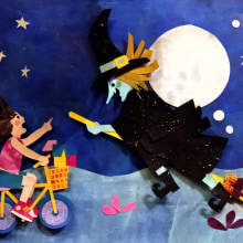 Mi Proyecto del curso: Creación de personajes ilustrados con papel. Traditional illustration, Character Design, Collage, Paper Craft, Children's Illustration, Creating with Kids, and Narrative project by Alejandra Paione - 02.17.2022