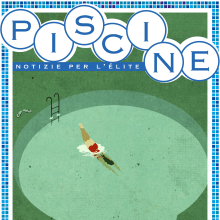 Piscine - Notizie per l'élite. Design editorial projeto de Stefano Cipolla - 21.02.2022