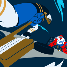Matt Dumba's Stanley Cup. Un progetto di Illustrazione tradizionale, Pubblicità, Motion graphics, Character design e Animazione di personaggi di Blirp Studio - 19.02.2022