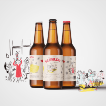 Mi Proyecto del curso: Branding y packaging para una cerveza artesanal. Un progetto di Br, ing, Br, identit, Graphic design e Packaging di Jesús Ramirez - 26.02.2022
