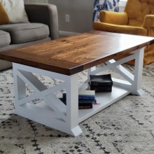 My first coffee table. Design e fabricação de móveis projeto de Ray Tapp - 01.03.2022