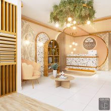 Spa Femenino. Un proyecto de Arquitectura y Diseño de interiores de Johan Uribe - 15.01.2022