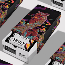 Truly Flavor Drop x Rich Tu. Graphic Design, Product Design, Digital illustration, and Editorial Illustration project by Rich Tu - 03.04.2022