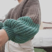 Mi Proyecto del curso: Crochet: crea prendas con una sola aguja. Instagram: bglzzz_. Fashion, Fashion Design, Fiber Arts, DIY, Crochet, and Textile Design project by Beatriz GL - 03.08.2022