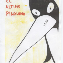 El ultimo pinguino. Illustration project by Monichu Justicia Sanchez - 02.24.2021