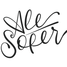Lettering cursivo para logotipos: Meu Logotipo. Un proyecto de Lettering, Diseño de logotipos, H y lettering de Alessandra Sousa - 15.03.2022