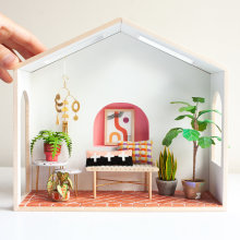 Terra Cotta Room Box. Un proyecto de Artesanía de Wei ✦ Honey Thistle - 19.03.2022