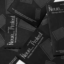 Neue Protest.. Un proyecto de Diseño, Diseño editorial, Diseño gráfico, Tipografía y Diseño tipográfico de Plork Studio - 08.03.2022