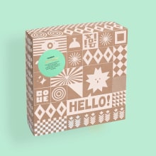CAMALOON Wellcome packs. Illustration, Br, ing, Identit, and Packaging project by Silvio Díaz Labrador - 01.01.2022