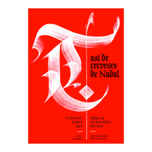 Tast de Cerveses de Nadal. Traditional illustration, Graphic Design, T, pograph, and Calligraph project by Xavier Esteve - 12.17.2021