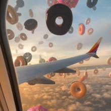 Instagram Donut Series. 3D, e VFX projeto de John Bashyam - 30.12.2015