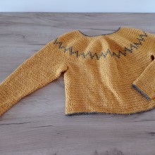 Mi Proyecto del curso: Crochet: diseña prendas y patrones con tejido circular. Design de acessórios, Moda, Design de moda, Tecido, DIY, e Crochê projeto de laury-86 - 27.03.2022