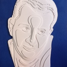 Mi Proyecto del curso: Retratos 3D con capas de papel. Artesanato, Artes plásticas, Papercraft e Ilustração de retrato projeto de Alejandra Paione - 27.03.2022
