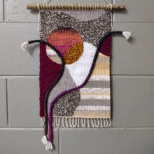 My project for course: Contemporary Tapestry Weaving. Arts, Crafts, Interior Decoration, Fiber Arts, Weaving, and Textile Design project by Jeni Bylsma - 03.28.2022