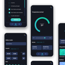 Smart Home App - Wand. Un proyecto de UX / UI y Diseño de producto de Leyre Cerezquita - 19.07.2021