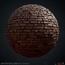 Brick Material. 3D, e Videogames projeto de Adrián Bautista Gil - 29.03.2022