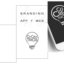 Branding App y Web - CoCreativos. Design, UX / UI, Br, ing, Identit, Graphic Design, Web Design, Icon Design, Logo Design, Mobile Design, and App Design project by Noor Shurbaji - 03.29.2022