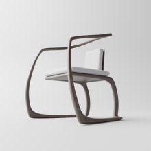 Modern Chinese armchair. 3D, Furniture Design, and Making project by Jonathan Nieh - 05.29.2021