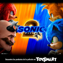 Sonic 2 ( La película ). Design, Advertising, Motion Graphics, and Animation project by Alexander Roldan - 04.01.2022