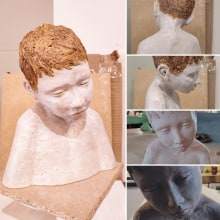 My project for course: Introduction to Clay Figurative Sculpture. Artes plásticas, e Escultura projeto de Janine Gerber - 26.03.2022