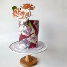 My project for course: Cake Design: Modern Decorating Techniques. Design, DIY, Artes culinárias, Lifest, e le projeto de Tyra Lewis - 03.04.2022