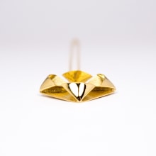 Origami Metal Jewelry. Artesanato, Moda, e Design de joias projeto de Mayumi Fukuda - 08.04.2022
