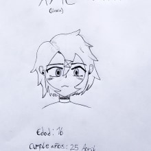 Mein Kursprojekt: Manga Charaktererstellung. Ilustração tradicional, Design de personagens, Comic, e Mangá projeto de Alex Klein - 11.04.2022