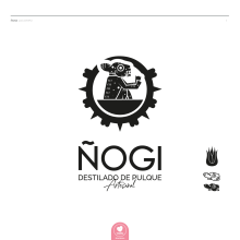 Ñogi. Design, Br, ing e Identidade, Design gráfico, e Design de logotipo projeto de msordaz - 12.04.2022