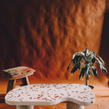My project for course: Design and Create Curved Furniture with Concrete . Un proyecto de Artesanía, Diseño, creación de muebles					, Diseño de interiores, Interiorismo y DIY de Abdulaziz Fantokh - 14.04.2022