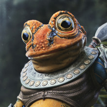 Bufo. 3D Modeling, and 3D Character Design project by Jan Jinda - 04.18.2022