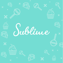 Sublime | Branding + RRSS. Een project van  Ontwerp,  Reclame,  Br, ing en identiteit, Grafisch ontwerp y Culinaire fotografie van Florencia Morales - 19.04.2022