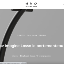 Blog Esprit Design. Design e fabricação de móveis, Arquitetura de interiores, e Design de interiores projeto de Vincent Roméo - 10.01.2008