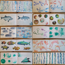Mein Kursprojekt: Kreatives Sketching mit Aquarell für Anfänger Ein Projekt aus dem Bereich Traditionelle Illustration, Skizzenentwurf, Kreativität, Zeichnung, Aquarellmalerei und Sketchbook von Marleen Utech - 26.04.2022