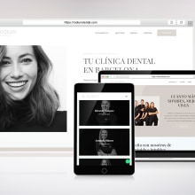 Página web para una clínica dental. Web Design project by El estudio de Coco - 04.29.2022