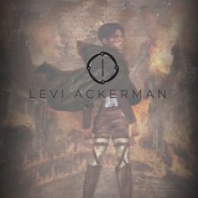 Levi Ackerman. Un proyecto de Ilustración, Diseño de personajes, Ilustración digital, Concept Art y Matte Painting de Abraham Yañez - 01.05.2022