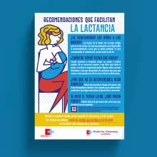 Cartelería Hospital de Laredo. Un proyecto de Diseño e Ilustración tradicional de Àngela Machí - 05.01.2018