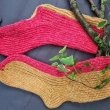 My project for course: Design and Stitching of Crochet Socks. Fashion, Fashion Design, Fiber Arts, DIY, Crochet, and Textile Design project by Elena Carbonell Sánchez-Gijón - 05.07.2022