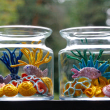 My project for course: Crochet Techniques for Sea Life and Animals. Accessor, Design, Arts, Crafts, Fiber Arts, Crochet, and Textile Design project by Marianne Seiman - 05.09.2022