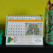 Calendario Donantes. Un proyecto de Diseño, Ilustración tradicional y Publicidad de Beatriz López Albir - 10.05.2022