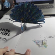 Meu projeto do curso: Criação de livros pop-up. Artesanato, Design editorial, Papercraft, Encadernação, e Criatividade para crianças projeto de Cindy Guedes Reis - 10.05.2022