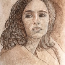 Portrait in ink. Un proyecto de Bellas Artes y Dibujo de Retrato de Florian Clemente - 19.05.2022