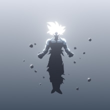 Animación de Goku en After Effects Ein Projekt aus dem Bereich Motion Graphics und Animation von Juan Manuel - 04.05.2022