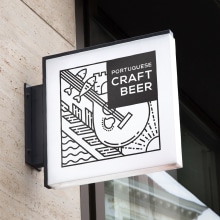 Portuguese Craft Beer. Br, ing e Identidade, e Design de logotipo projeto de Daniel Santinhos - 23.11.2020
